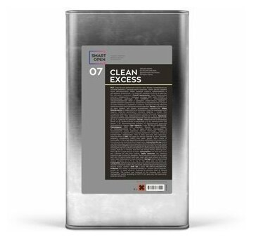 Smart Open 07 CLEAN EXCESS Деликатный очиститель битума и смолы, 5л