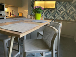 Стул пластиковый барный Nardi Net Stool, тортора