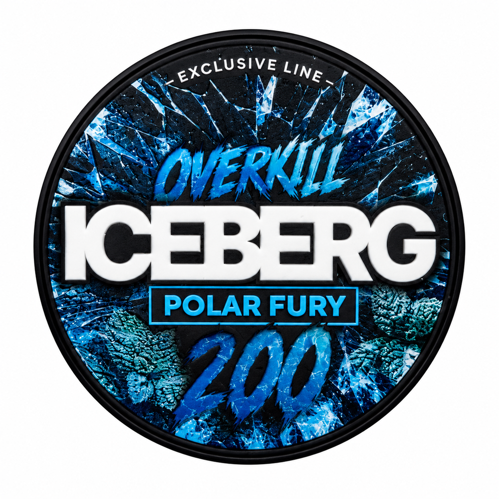 ICEBERG OVERKILL 200МГ - ЛЕДЯНАЯ МЯТА