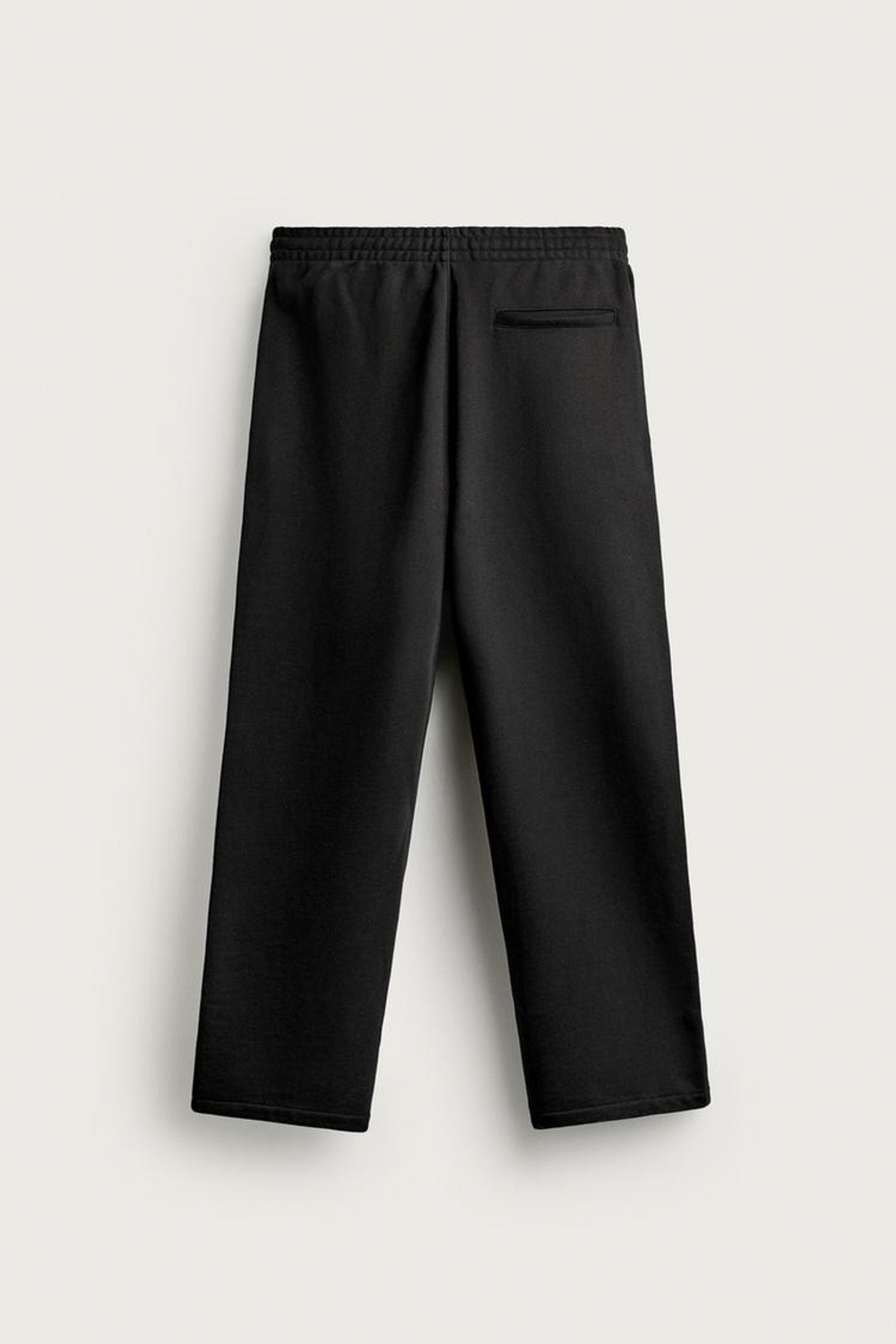 ZARA БРЮКИ-ДЖОГГЕРЫ RELAXED FIT, ЧЕРНЫЙ