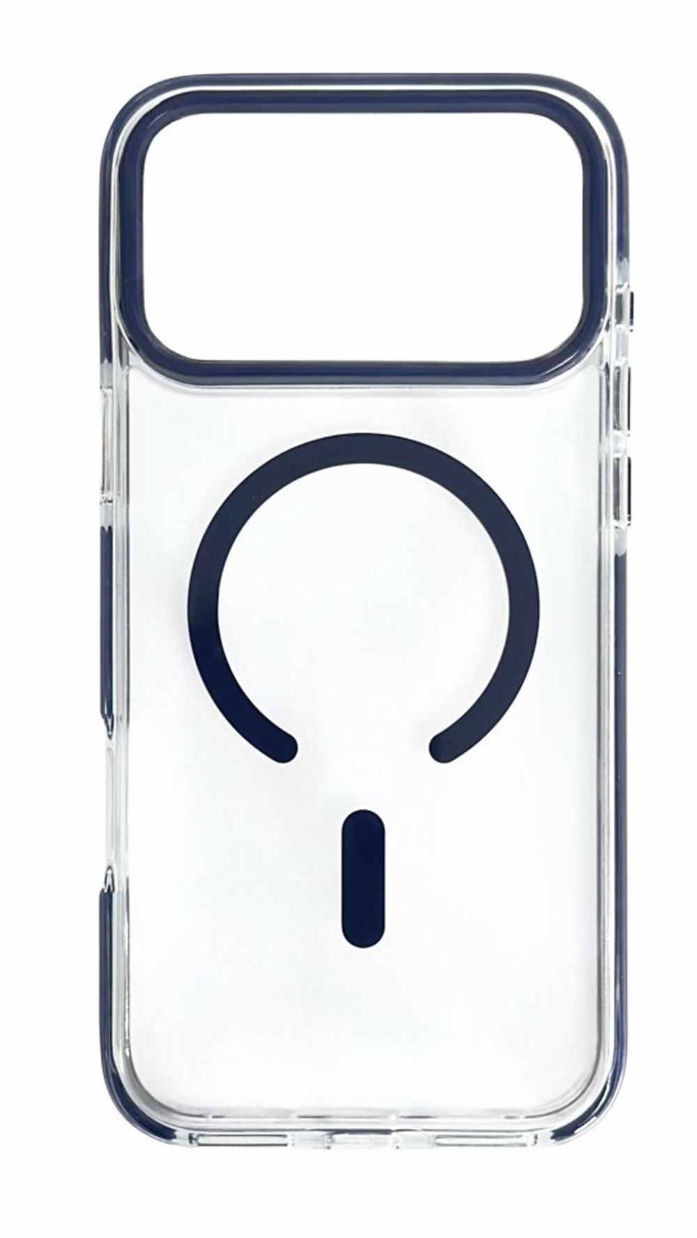 Накладка для i-Phone 17 Pro max Keephone Shockstar MagSnap сине-прозрачный