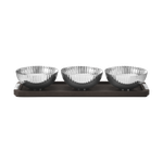 Поднос с мисками Georg Jensen Bernadotte, 31 см