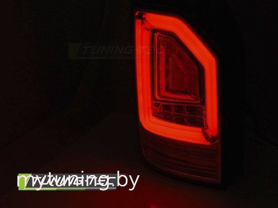 Задние фонари BLACK SEQ LED BAR OEM BULB для Volkswagen T6