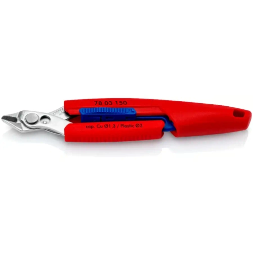 Кусачки Electronic Slim Knips 150 мм KNIPEX 78 03 150