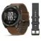 Умные часы Garmin Fenix 8 Pro 51 мм, AMOLED, сапфировое стекло, титановый корпус, кожаный ремешок