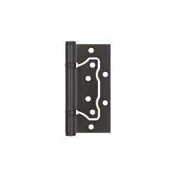 Петля универсальная без врезки FUARO 500-2BB/BL 100x2,5 GR графит