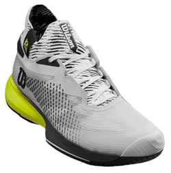 Мужские теннисные кроссовки Wilson Kaos Rapide SFT 2024 - pearl blue/black/safety yellow