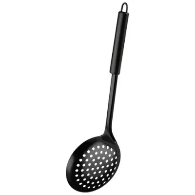 Шумовка CLASSICO NERO из нержавеющей стали, цвет - черный, non-stick (раб часть)