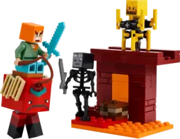 Конструктор LEGO Minecraft 21266 Битва за Нижнюю лаву