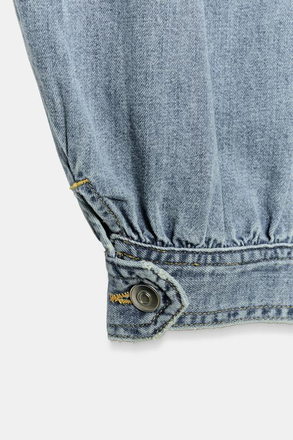 ZARA ДЖИНСЫ TRF BALLOON СО СРЕДНЕЙ ПОСАДКОЙ, ГОЛУБОЙ