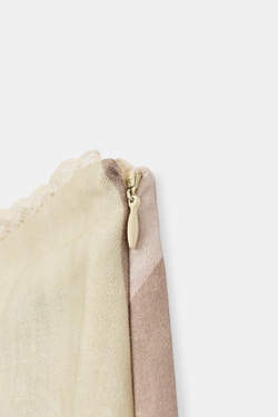 ZARA ШИРОКИЕ БРЮКИ С ПРИНТОМ, РАЗНОЦВЕТНЫЙ