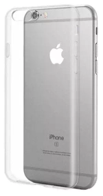 Чехол силиконовый для iPhone 6 / 6S прозрачный