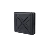 Ударопрочный пластиковый Рэковый кейс 2 юнита KZCASE@RACK2U