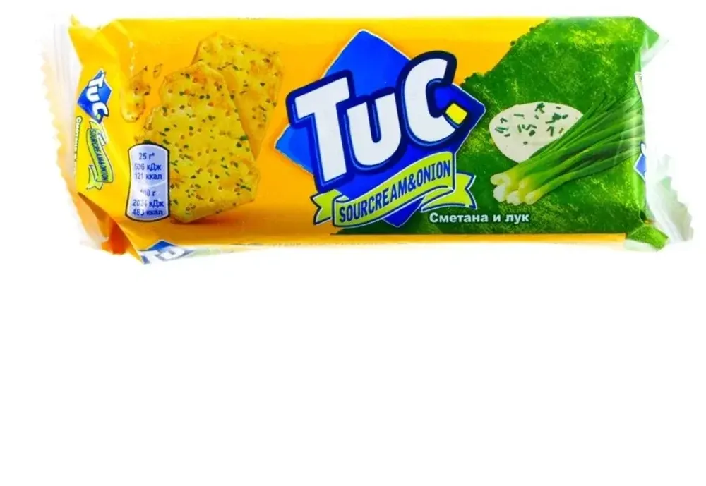 Крекер TUC 100г Сметана и лук, шт