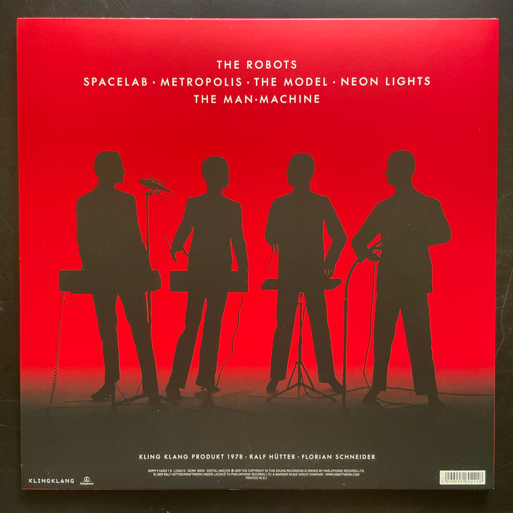 Kraftwerk ‎– The Man•Machine (Европа 2020г.) Red