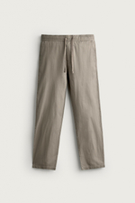 БРЮКИ RELAXED FIT ИЗ ХЛОПКА И ЛЬНА — ZARA · 4470/460