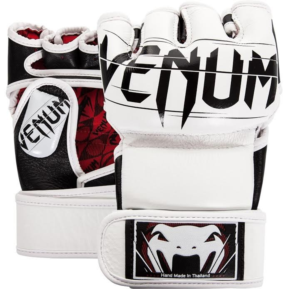 Перчатки ММА Venum Undisputed 2.0 Nappa Leather White