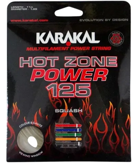 Струны для сквоша Karakal Hot Zone Power 125 (11 m) - natural