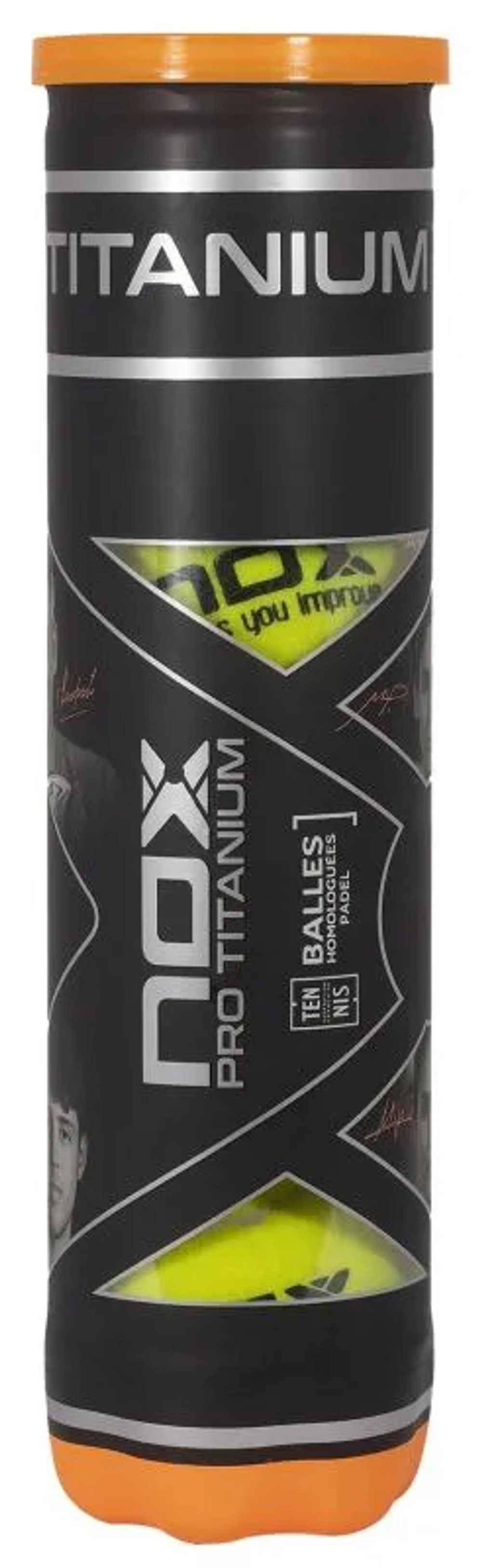 Мячи для Padel NOX Pro Titanium 4B