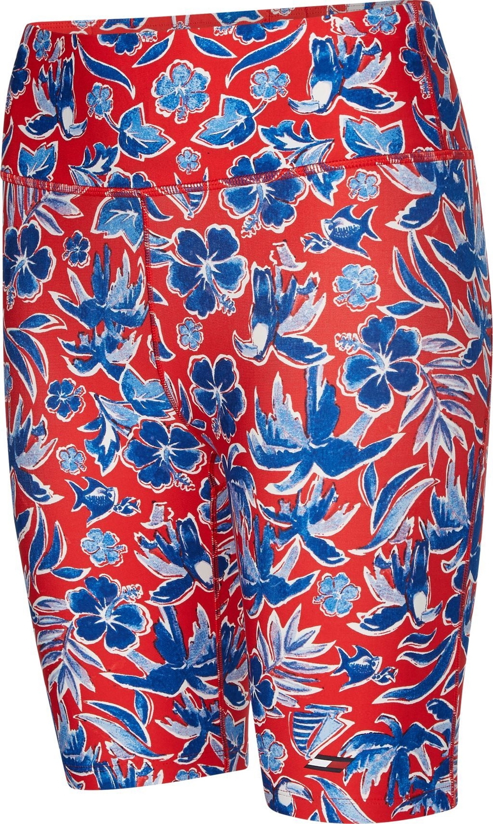 Женские Шорты теннисные Tommy Hilfiger RW Floral AOP Short - island print