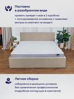 Кровать БайРест (велюр, без ПМ)