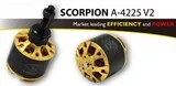 Двигатель SCORPION A-4225-250kv V2