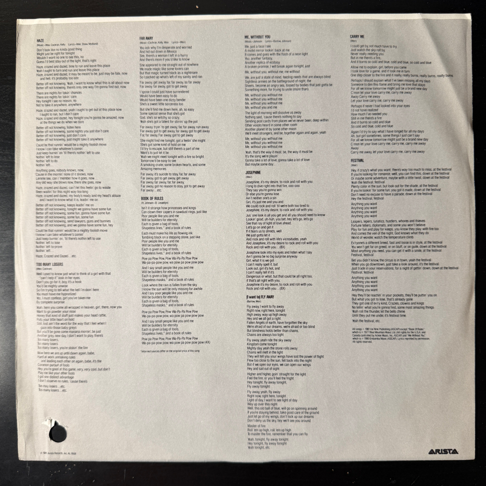 Bobby & The Midnites ‎– Bobby & The Midnites (Канада 1981г.)