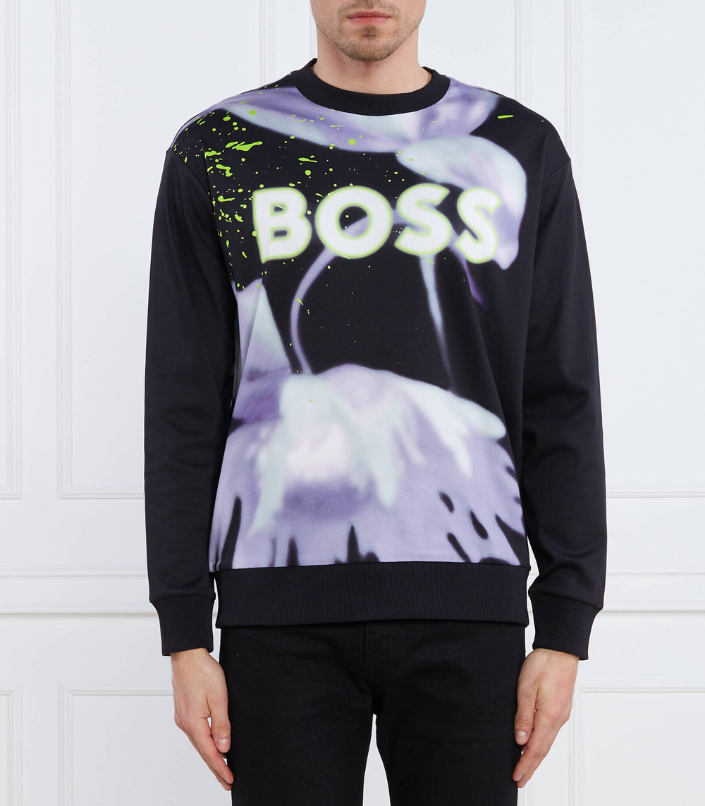 Худи Salbo Lotus BOSS GREEN - черный(50488803)