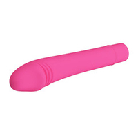 Розовый вибромассажер 15,4см с выделенной головкой Pretty Love Pixie BI-014718