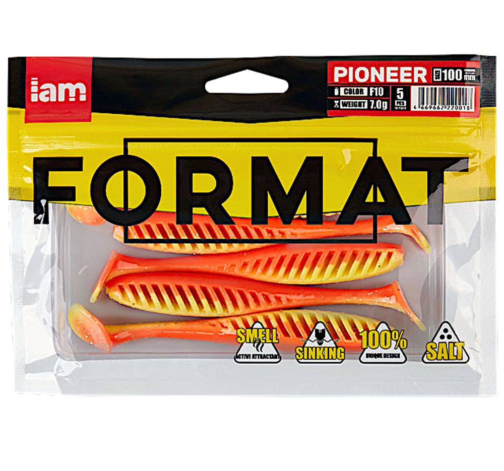 Мягкая приманка IAM Format Pioneer 100мм 7г -