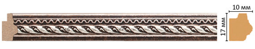 Молдинг DECOMASTER 149-956 (17*10*2400мм)