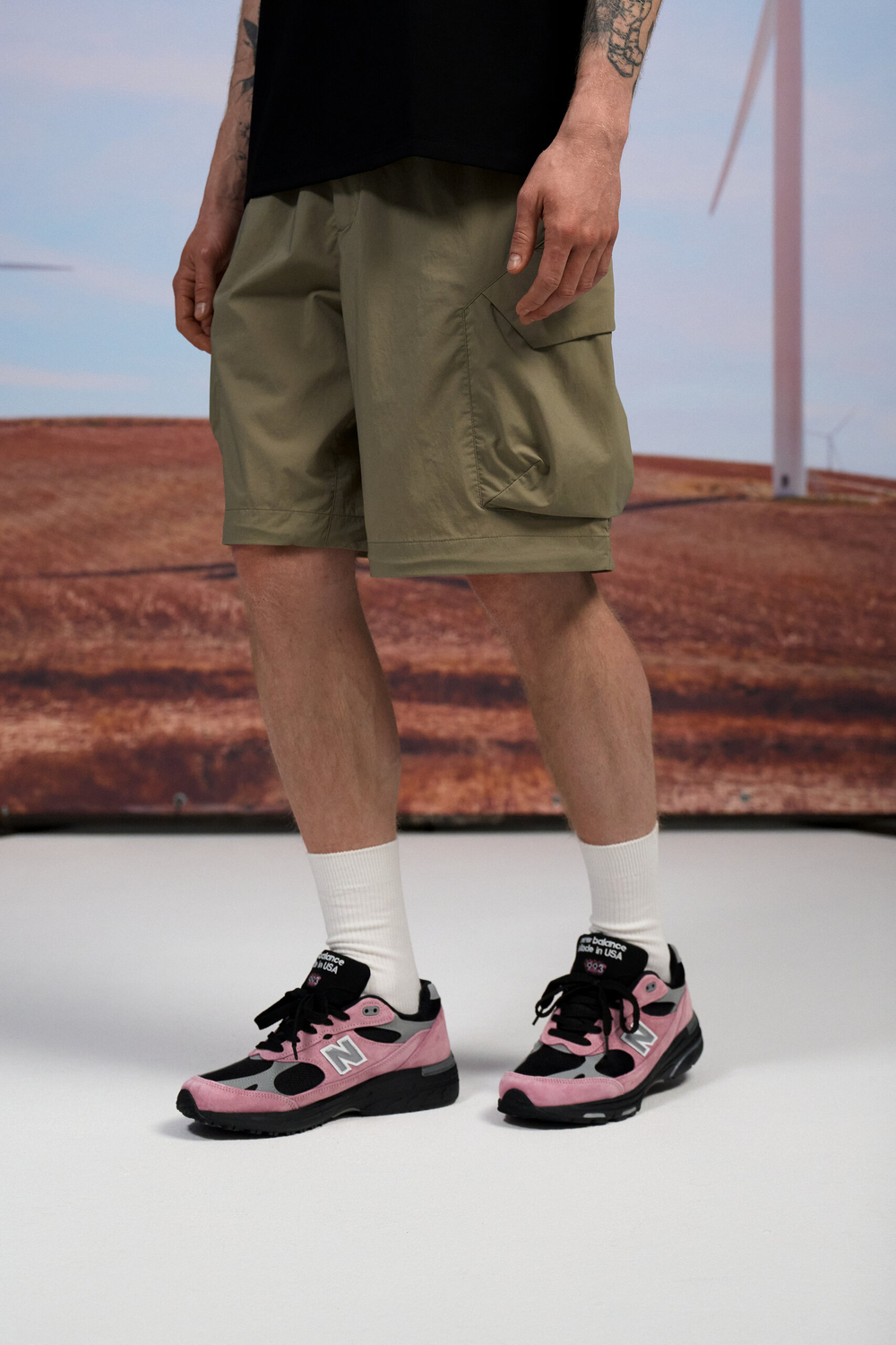 Шорты Nothomme Blue Monte LanQi Work Shorts "Lichen Green"