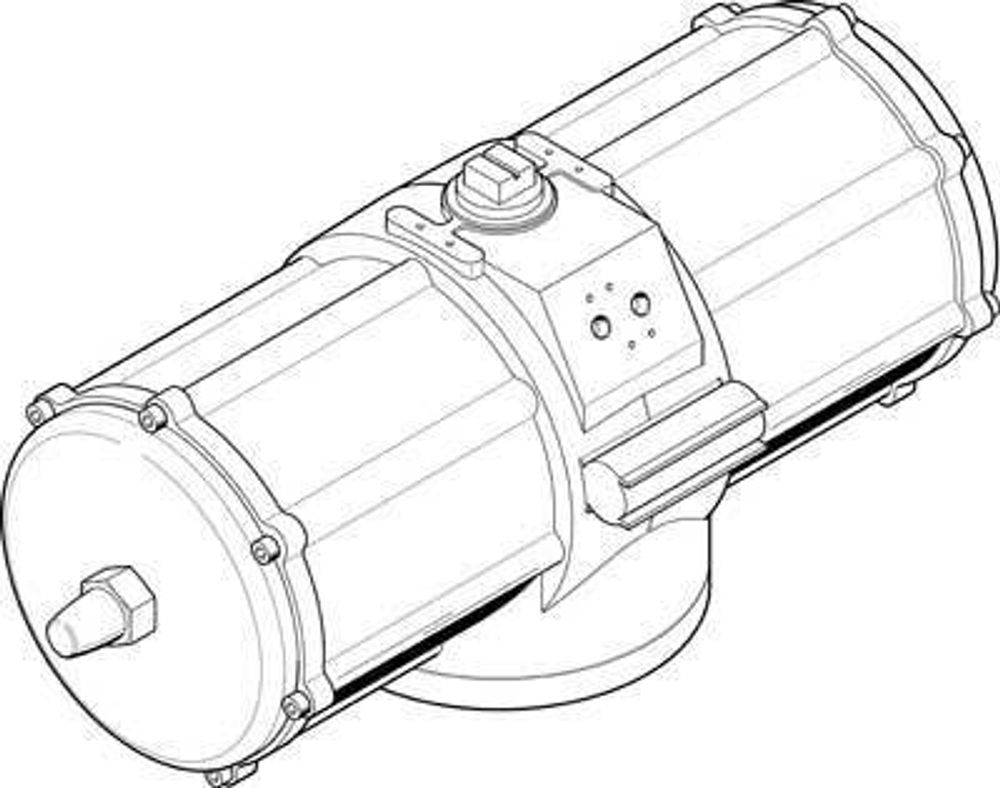 DAPS-5760-090-R-F25-T6 Неполноповоротный привод DAPS-5760-090-R-F25-T6 Неполноповоротный привод