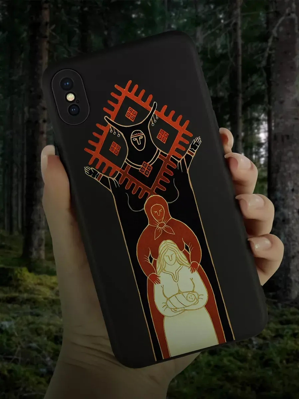 Чехол на iPhone Xs Max с принтом