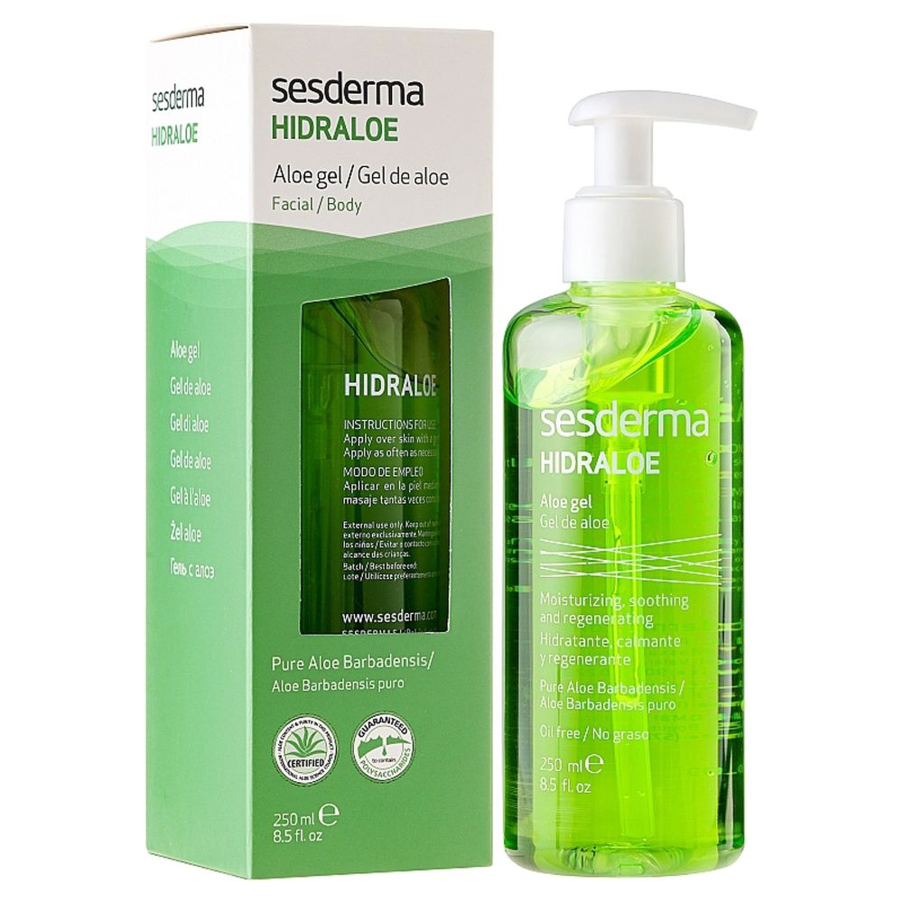 Алоэ гель SESDERMA Hidraloe Aloe Gel 250мл