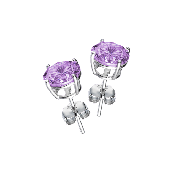 Серьги пусеты Lavander XS