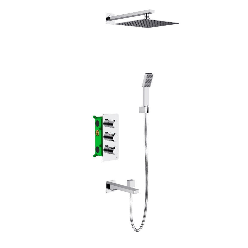 Timo SX-5149/00SM Petruma Набор для комплектации ванны, с термостатом, chrome