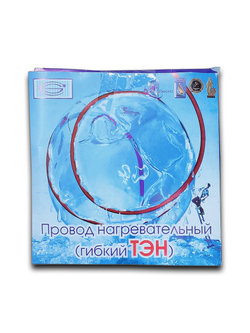 Провод нагревательный (гибкий ТЭН) 3 м, 25 Вт с фторопластовой изоляцией.