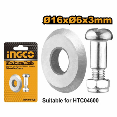 Poлик для плиткopeзa (HTC04600) 16x6x3мм INGCO HTC04600B