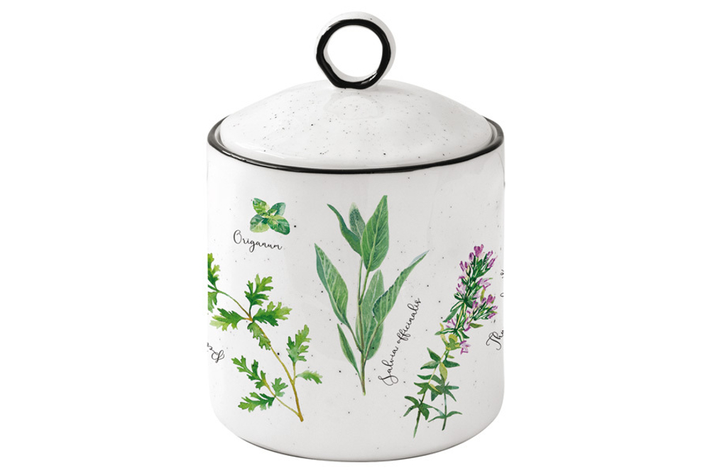 Банка для сыпучих продуктов 1.3см Easy Life Easy Life Herbarium