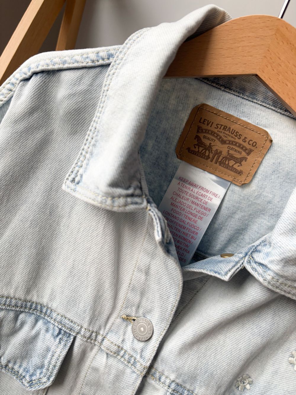Джинсовая куртка Levi's, 140