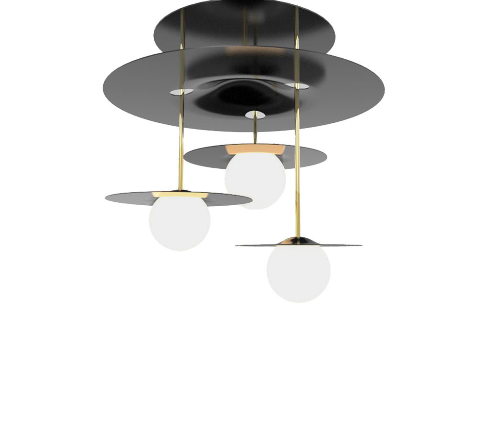 Ceiling design lamp Jaillissement by GK Concept