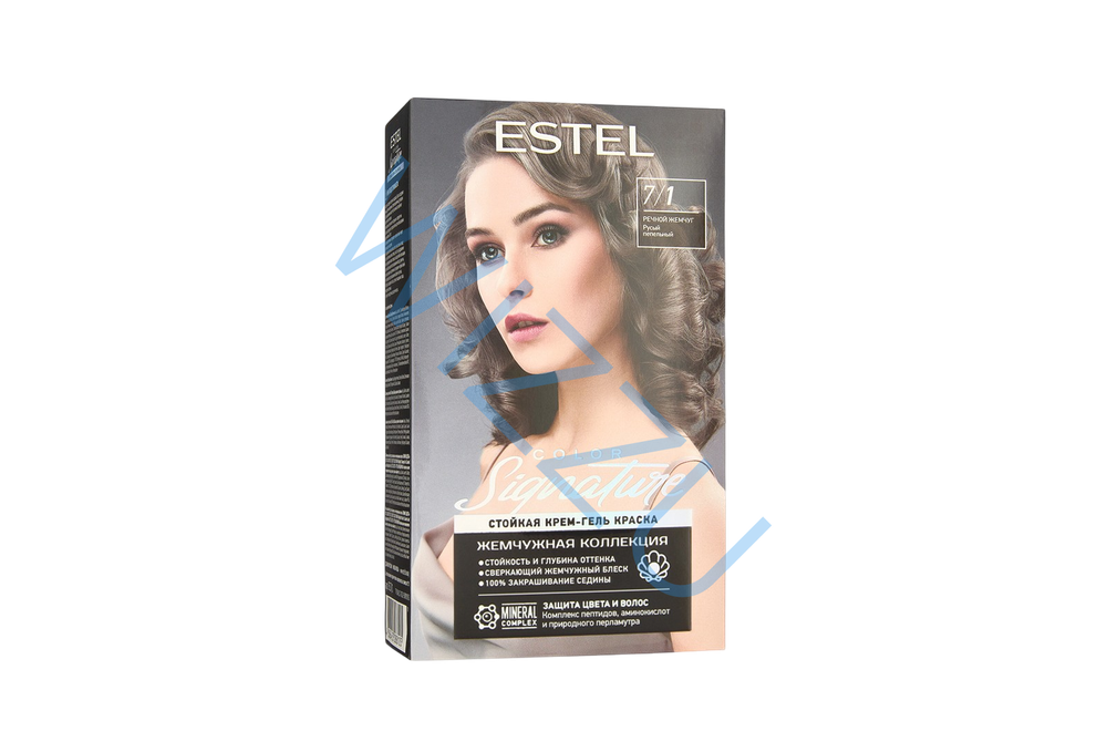Краска для волос ESTEL COLOR Стойкая крем-гель  Signature Речной жемчуг