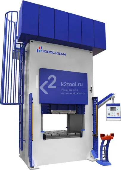Пресс гидравлический с нагревом плит Hidroliksan HHRP 600