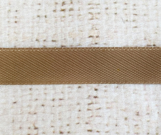 Лента атласная, ш. 2,5 см, бежевый