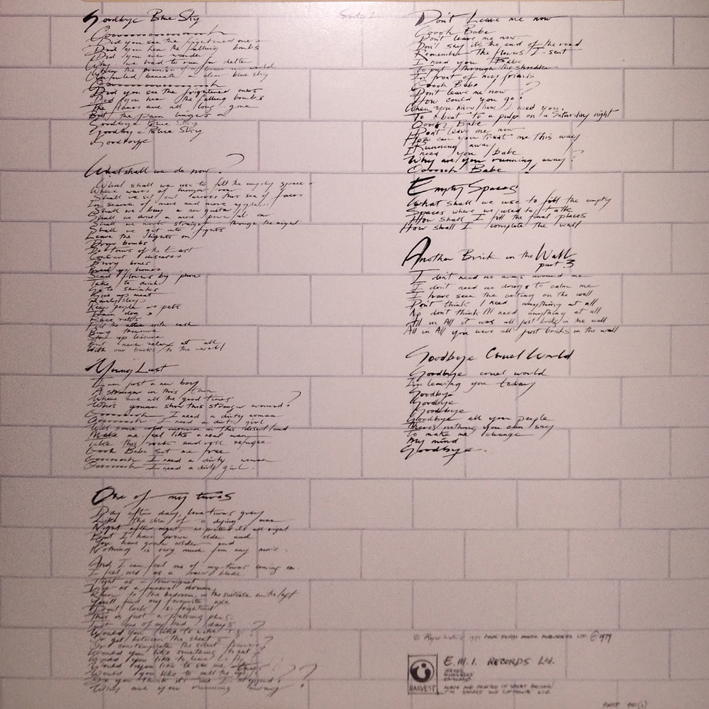 Pink Floyd / The Wall (2LP)