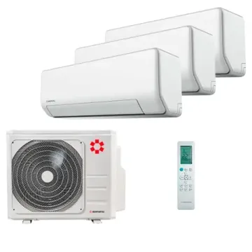 Мультисплит система на 3 комнаты Kentatsu KSGPA26HZRN1 x 3 / K3MRB60HZRN1