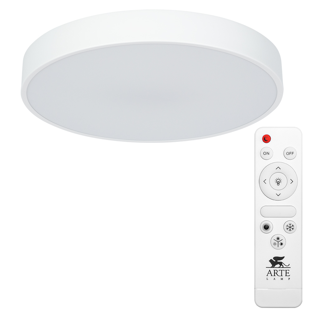 Потолочный светодиодный светильник Arte Lamp ARENA A2661PL-1WH