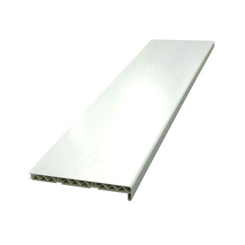 Подоконник ПВХ белый 300х1500 мм