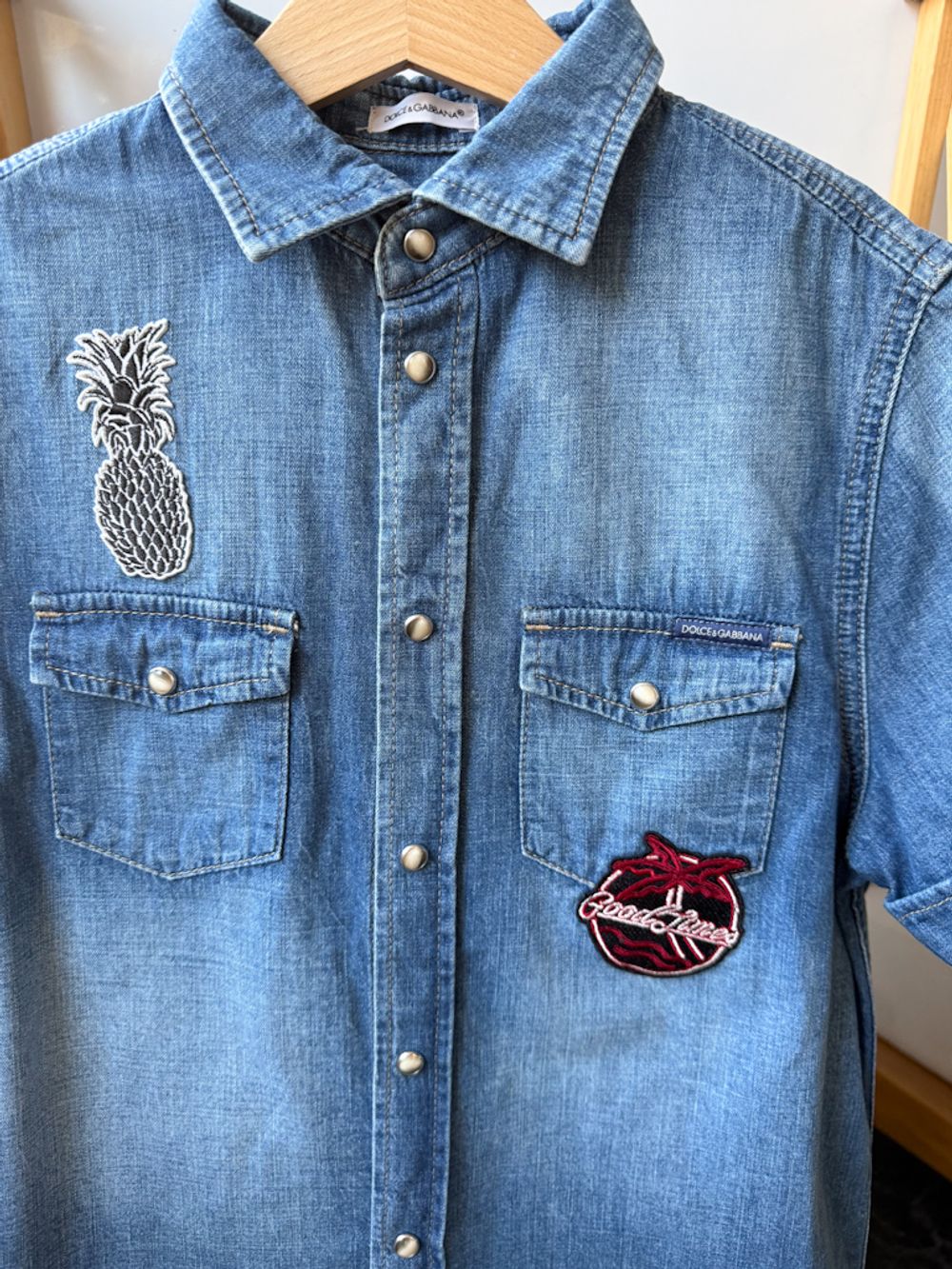 Джинсовая рубашка Dolce & Gabbana, 140